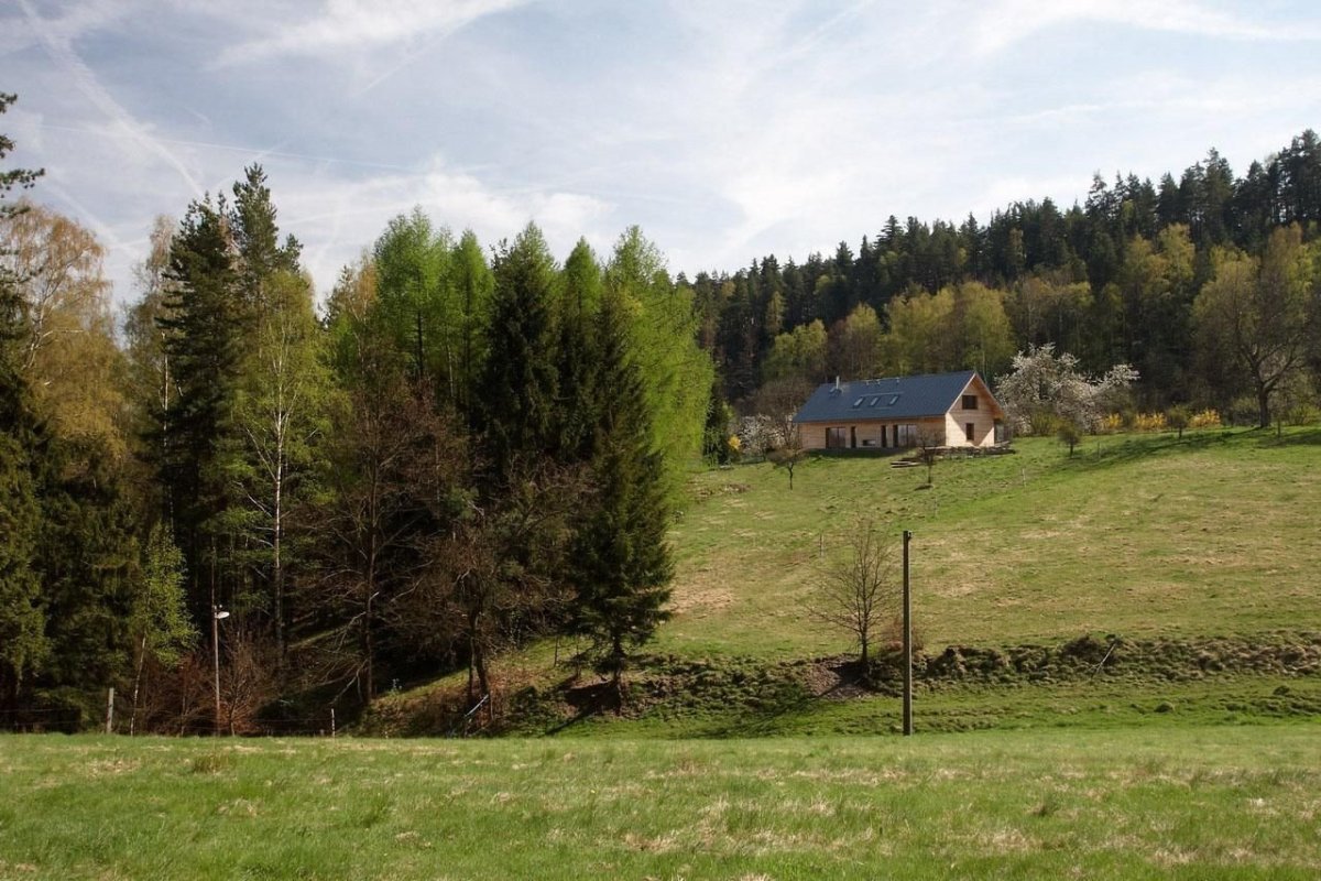 Rodinný dvojdům v Českém ráji od ateliéru Stempel & Tesar architekti