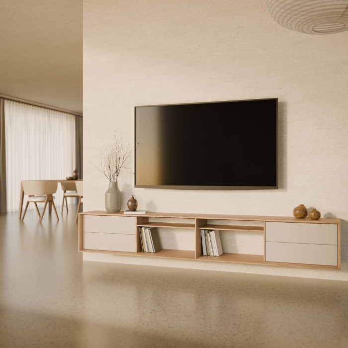 Úložné prostory X-LINK TV stolek no.1 od Javoriny