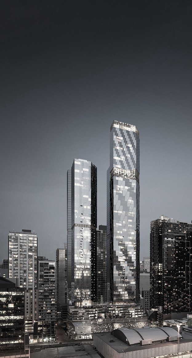 Projekt West Side Place v australském Melbourne od architektů Cottee Parker Architects vznikl také v Archicadu 28.