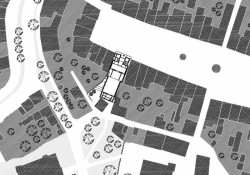 KINONEKINO, situace, XTOPIX architekti/ Simona Ledvinková