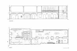 Edit!, Papírnictví Plojhar, řez a půdorys  – foto