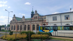 Objekt se sály, západní část původního dělnického domu Peklo; současný stav