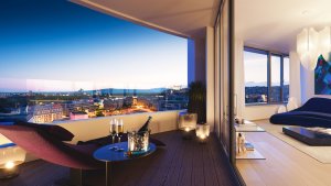 Sky Park Residence, Bratislava - vizualizace