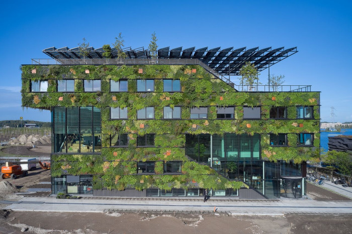 Vysoká školy aplikovaných věd Aeres v nizozemském městě Almere od BDG Architecten