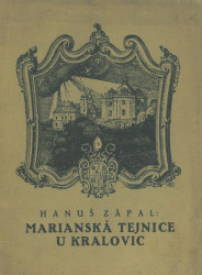 Hanuš Zápal, obálka publikace Mariánská Týnice, 1921 - foto