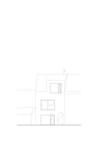 Pohled (Rodinný dům v Senici na Hané, TŘI.ČTRNÁCT architekti)