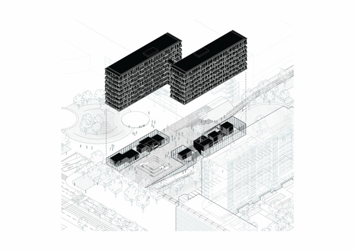 Vítězný návrh Nový Eden od studií ohboi + JIKA-CZ