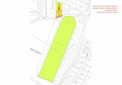 Smutečí síň Broumov, situace, INS spol. s.r.o., d3D