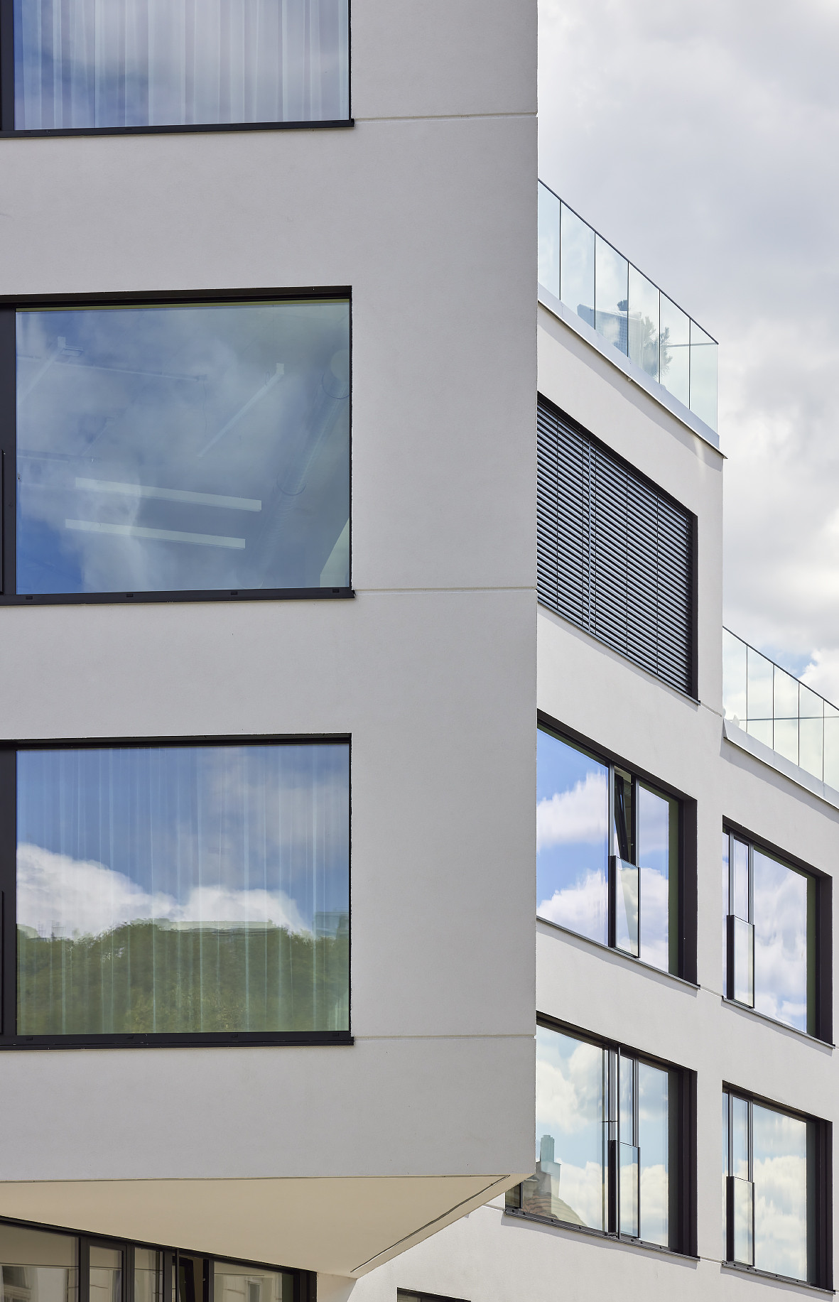 Detail arkýře Holečkova House