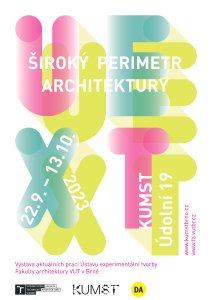 Do 13. října 2023 bude v kreativním hubu KUMST k vidění výstava Široký perimetr architektury