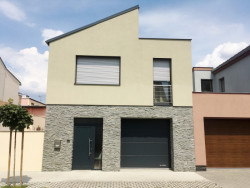 Hliníkové dveře LOMAX Activ 77, Antracit.