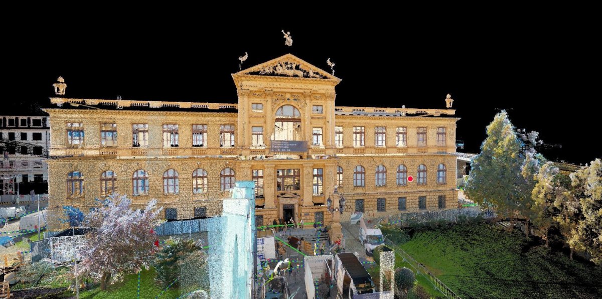 Muzeum hlavního města Prahy v mračně bodů