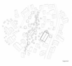 Knihovna v Kressbronnu, Steimle Architekten, situace