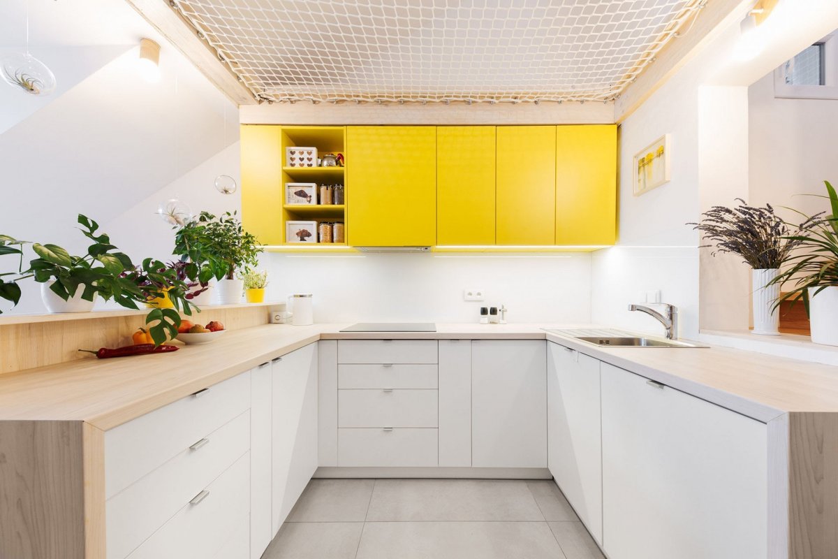 Vršovické podkroví, Mooza architecture / Klára Kuncová (Císařovská)