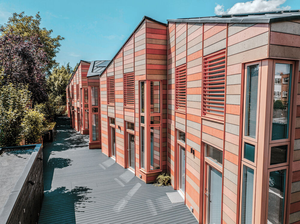 Development ve městě Beckenham ve Velké Británii