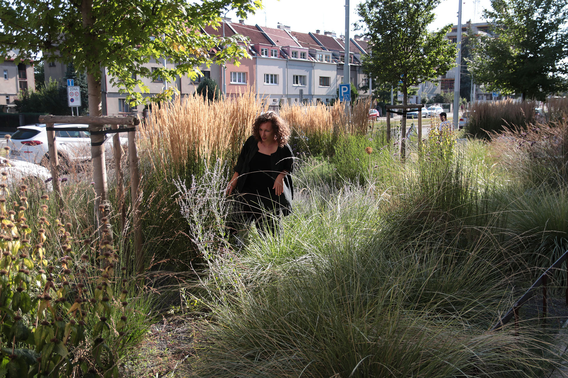 Mluvili jsme i o tom, co v zahradě zasadit. Musí to být promyšlená kompozice a musí být dynamické. Pocit z dobře udělané zahrady je silný a vytahuje lidi ven.