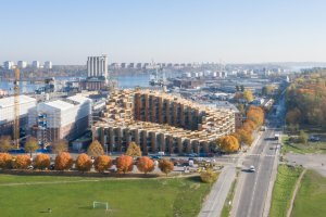 Obytný projekt 79&PARK ve Stockholmu, studio BIG