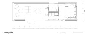 Ark-Shelter, půdorys přízemí, Michiel De Backer, Martin Mikovčák