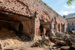 Oživení pevnosti Josefov, ateliér SVIŽN: IV. Basrtion a jižní kasematy před obnovou