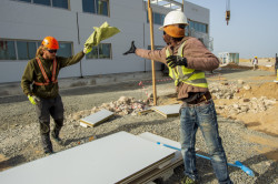 Letiště Saint-Louis v Senegalu z modulů KOMA Modular