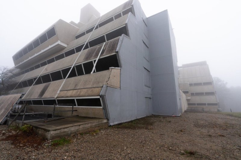 Stav budovy před zahájením demolice © PJ McDonnell, Paul Rudolph Heritage Foundation Archives
