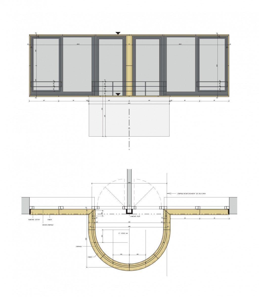 Bytový dům Šumavská v Brně, Atelier RAW / Tomáš Rusín, Ivan Wahla, Lukáš Vágner, detail balkon
