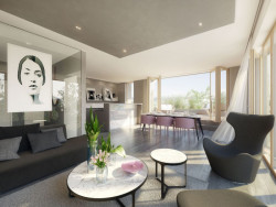 Chmelař architekti, Obytný soubor 4BLOK - vizualizace