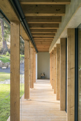 Rekreační rodinný dům od studia Lenka Míková architekti