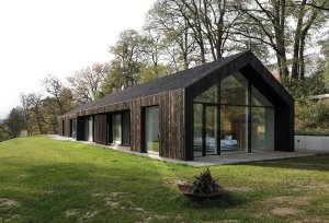 Atelier Kunc architects, rodinný dům v Neveklově, 2017