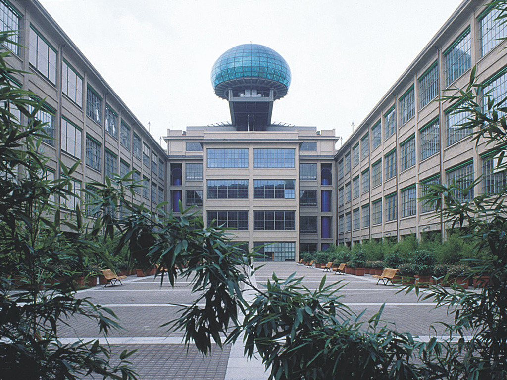 Konverze továrny Fiat Lingotto od Renza Piana