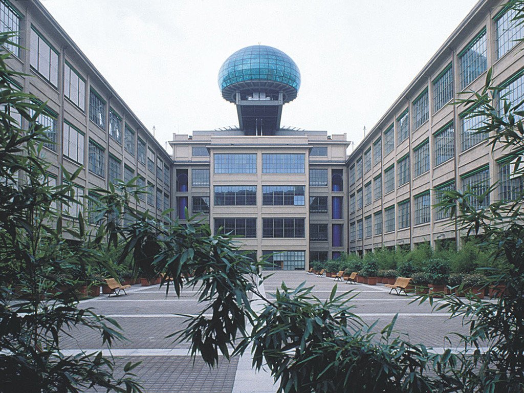 Konverze továrny Fiat Lingotto od Renza Piana
