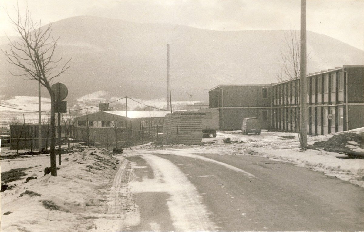 Historický snímek - výstavba Dolu Frenštát