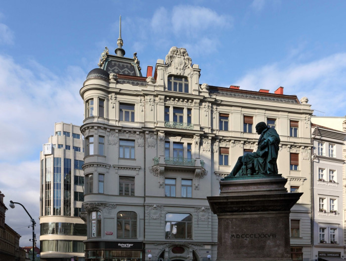 Rekonstrukce domu na Jungmannově náměstí, TaK Architects.