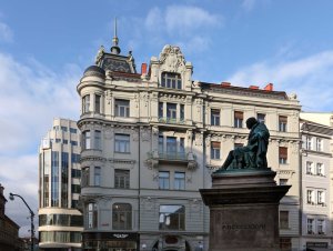 Rekonstrukce domu na Jungmannově náměstí, TaK Architects.