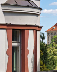 Řadové rodinné domy ve Střešovicích, Vratislav Lhota, 1925