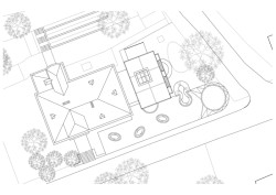 Přístavba ke školce Montessori v Jablonci nad Nisou, Mjölk architekti: Situace