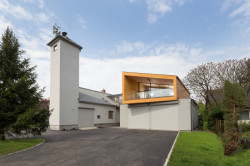 Nástavba hasičské zbrojnice v Palkovicích, Kamil Mrva architects, foto