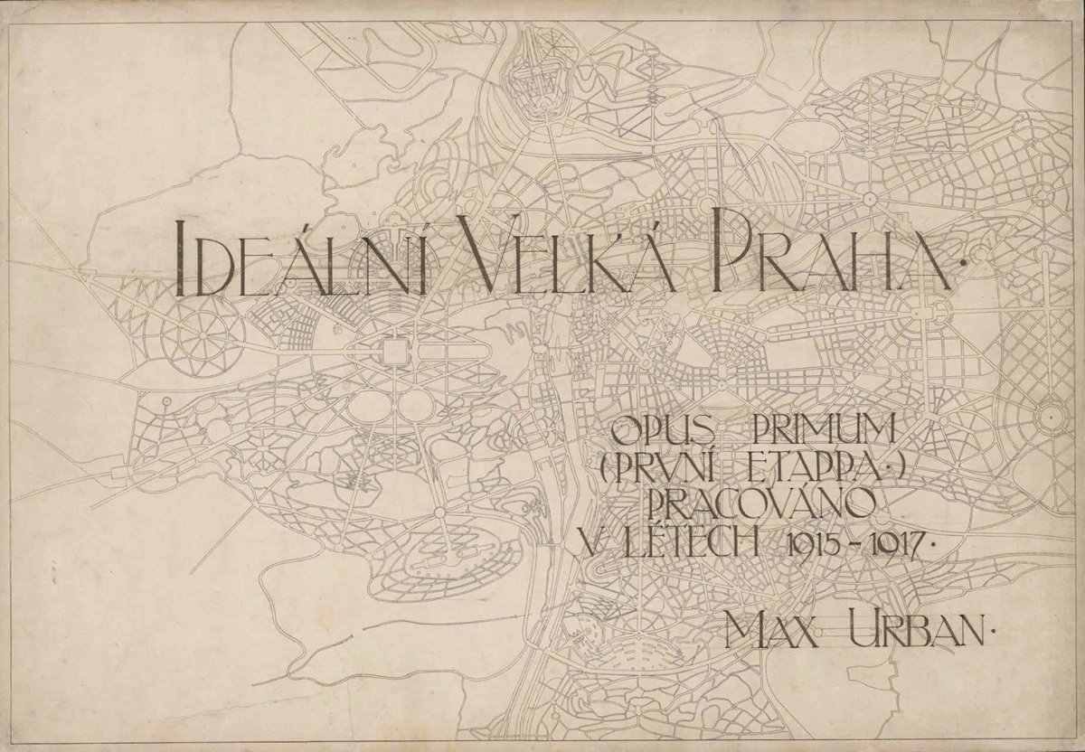 Ideální Velká/ Malá Praha, 1919/ 2019.