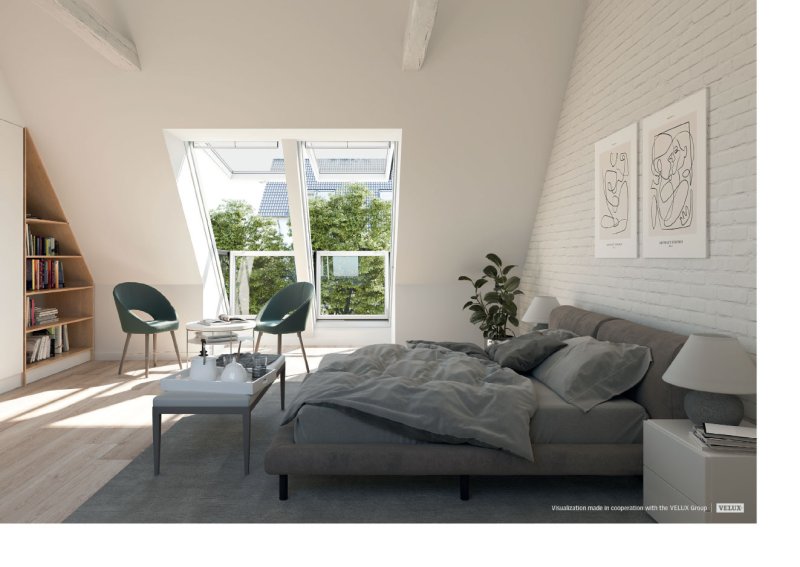 Velux - Design Guide - ilustrační ukázka z příručky.