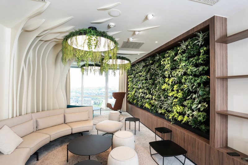 Jungle Interiors přináší zeleň na míru – od zelených stěn, atrií a fasád až po pronájem rostlin s profesionální péči.
