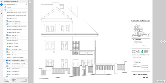 3D/BIM pasport od SCAN4BIM zpracovaný na podkladu výstupů sběru dat pomocí 3D laserového skenování přináší nové možnosti.