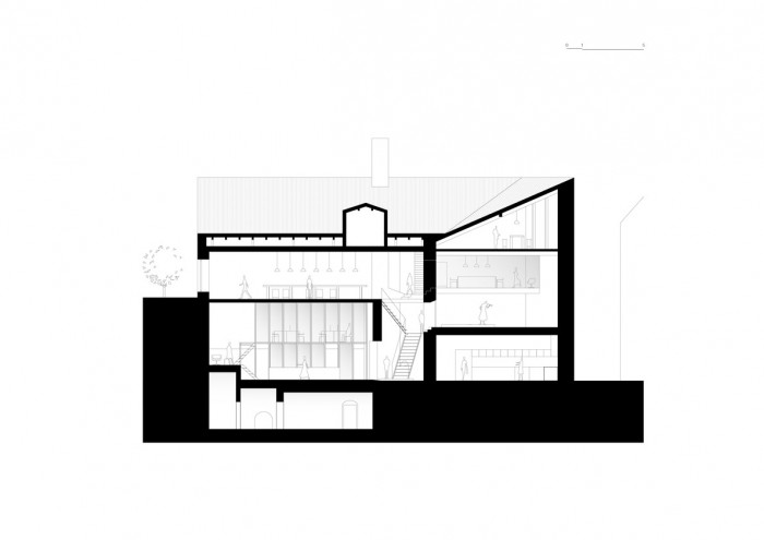 The Distillery, příčný řez, KOGAA