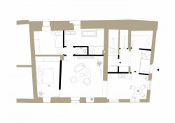 Půdorys 1NP - návrh