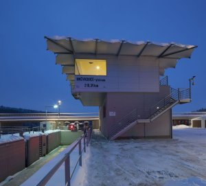 Vltavská vodní cesta - velín Hněvkovice - foto
