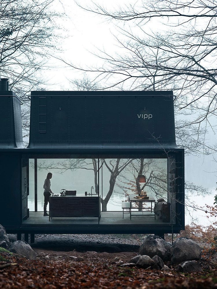 Modulární chatka VIPP Shelter, Morten Bo Jensen.