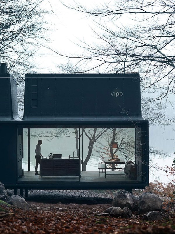 Modulární chatka VIPP Shelter, Morten Bo Jensen.