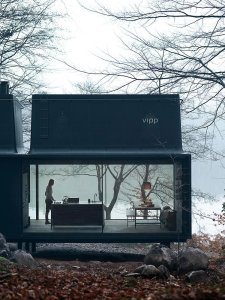 Modulární chatka VIPP Shelter, Morten Bo Jensen.