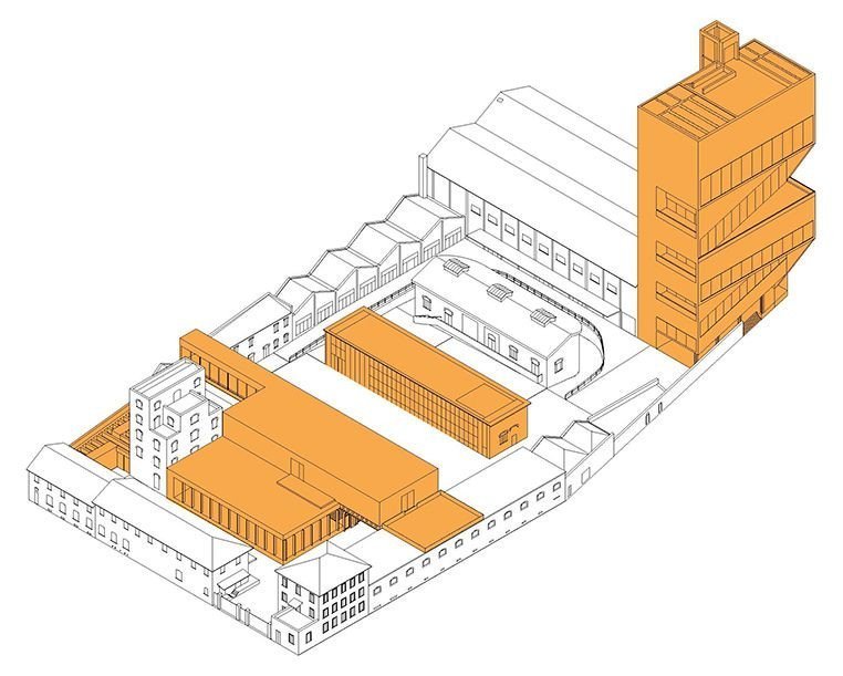 OMA, Fondazione Prada, výkres