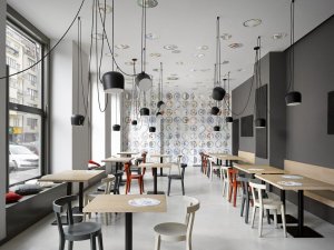 JRA Jaroušek.Rochová.Architekti, café.bistro.pekařství Záhorský // Interiér roku 2015: hlavní vítěz soutěže – foto