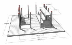 Plovoucí sauna, Casagrande & Rintala